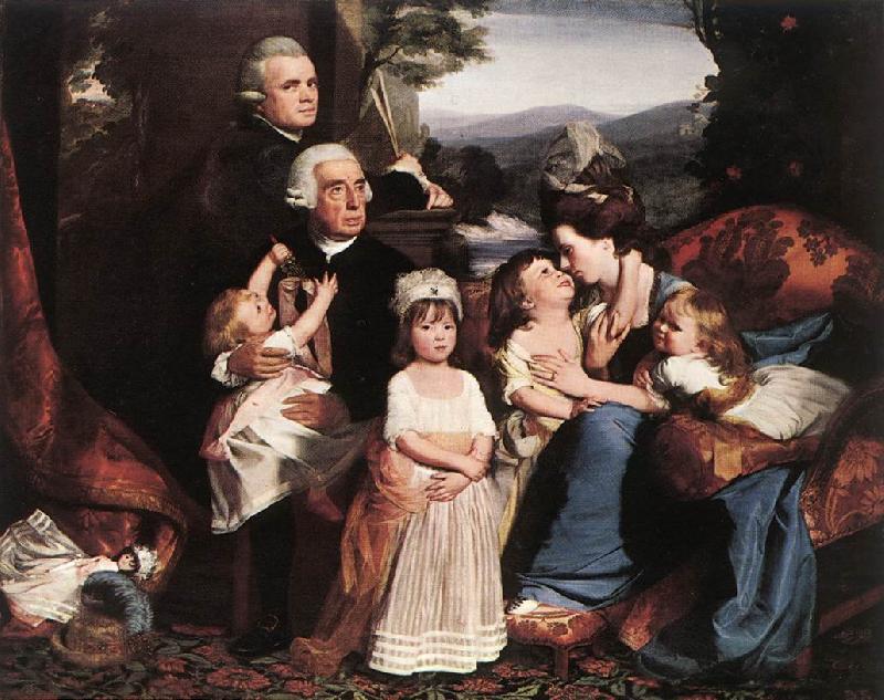 COPLEY, John Singleton The Copley Family dsf oil painting picture